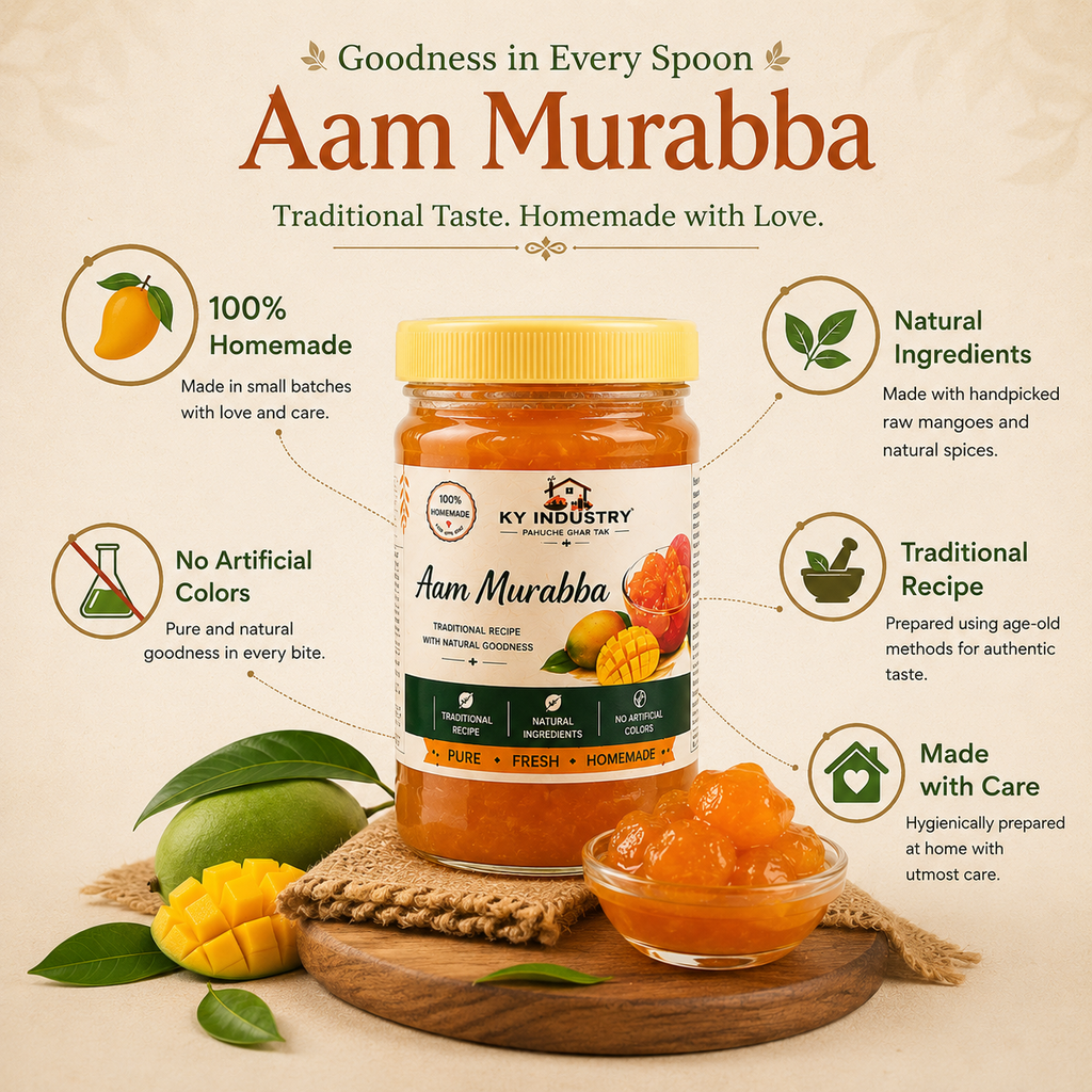 Homemade Aam Murabba